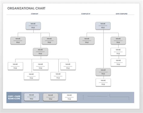 organizational chart template word|30 Free Organizational Chart Templates (Word) .